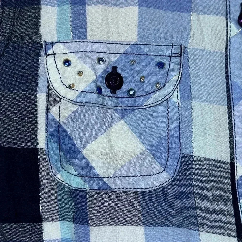 Justice Girls Flannel T-Shirt - Picture 5 of 6